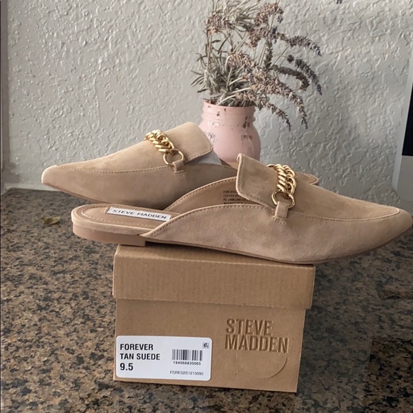 Tan chain mule Clearance